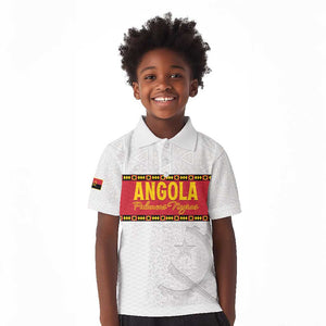 Afro Angola Football Custom Kid Polo Shirt Go Palancas Negras - African Pride