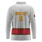 Afro Angola Football Custom Long Sleeve Polo Shirt Go Palancas Negras - African Pride