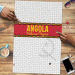 Angola Football Puzzle Avante Palancas Negras - White