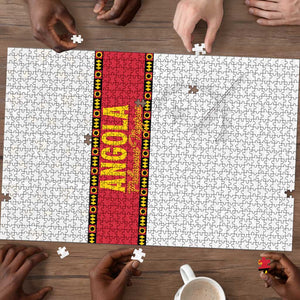 Angola Football Puzzle Avante Palancas Negras - White