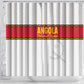 Afro Angola Football Shower Curtain Go Palancas Negras - African Pride