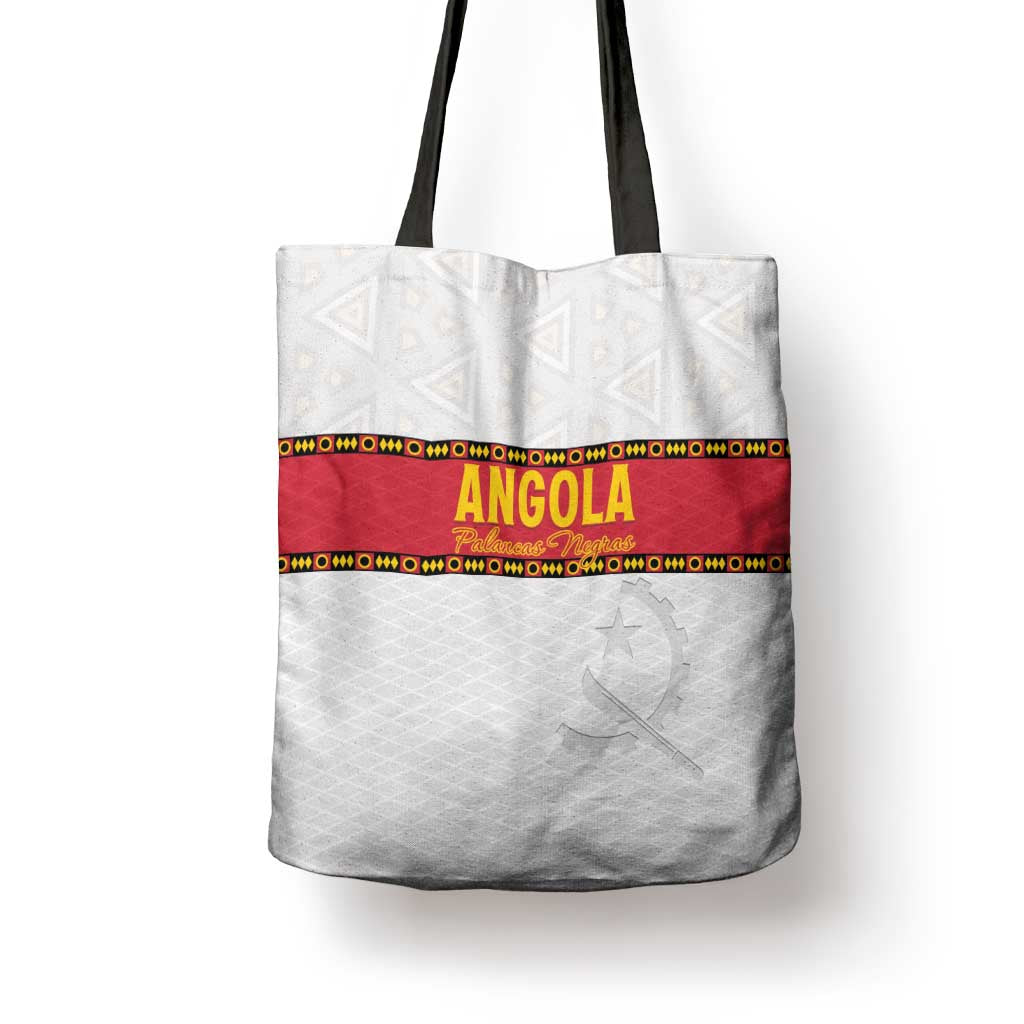 Angola Football Tote Bag Avante Palancas Negras - White