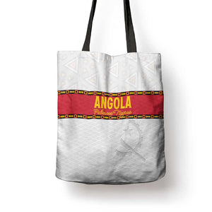 Angola Football Tote Bag Avante Palancas Negras - White
