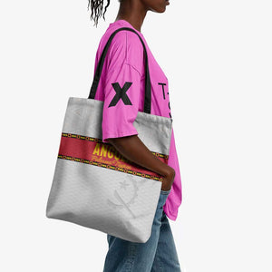 Angola Football Tote Bag Avante Palancas Negras - White