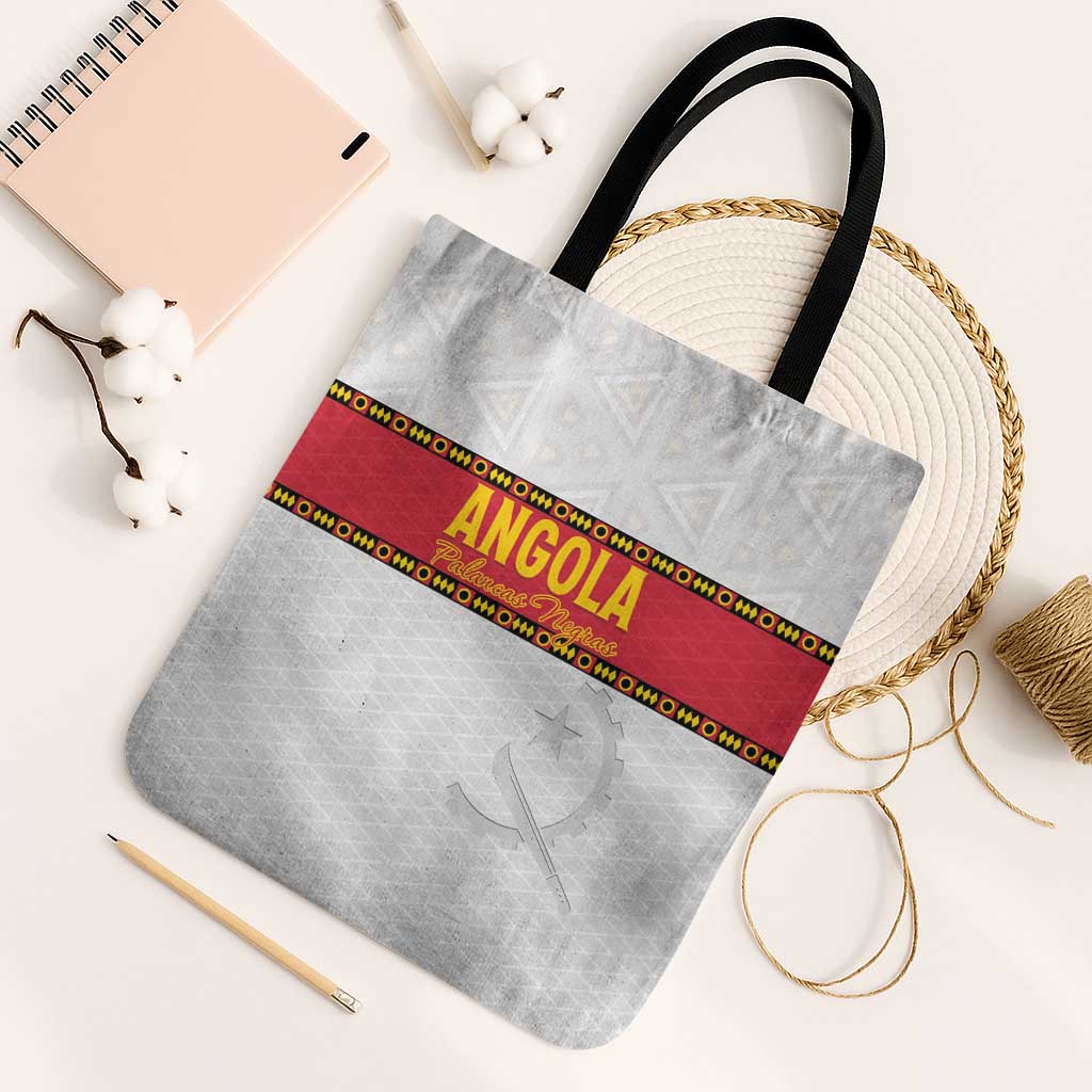Angola Football Tote Bag Avante Palancas Negras - White