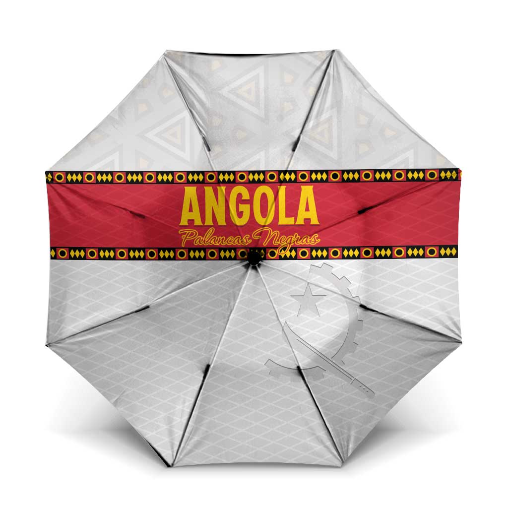 Angola Football Umbrella Avante Palancas Negras - White