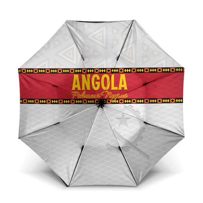 Angola Football Umbrella Avante Palancas Negras - White