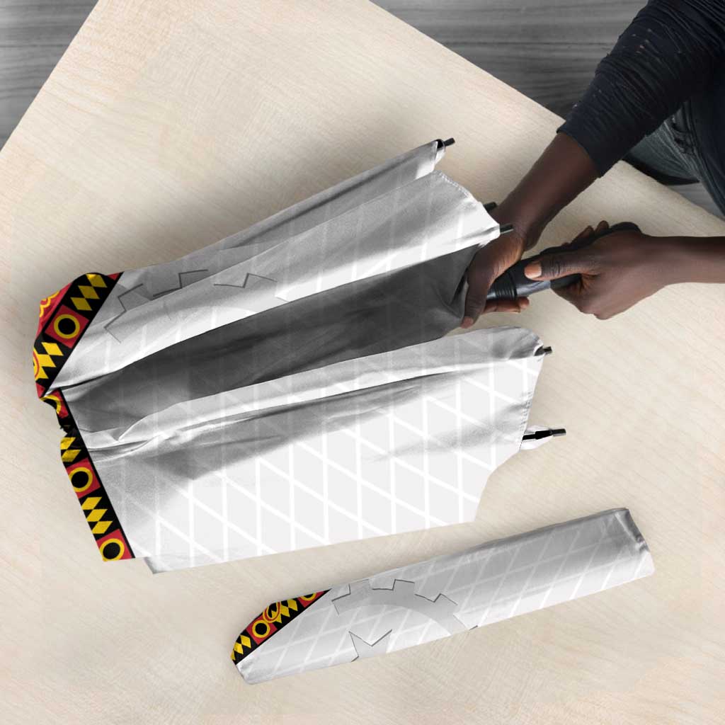 Angola Football Umbrella Avante Palancas Negras - White