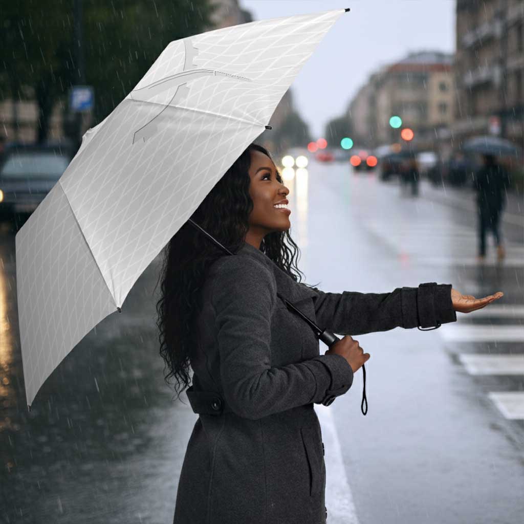 Angola Football Umbrella Avante Palancas Negras - White