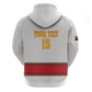 Afro Angola Football Custom Zip Hoodie Go Palancas Negras - African Pride