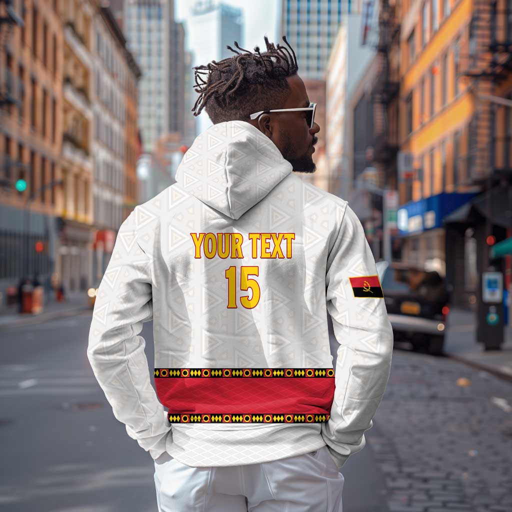 Afro Angola Football Custom Zip Hoodie Go Palancas Negras - African Pride
