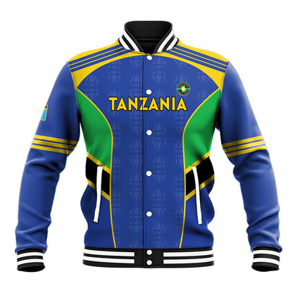 Afro Tanzania Football Custom Baseball Jacket Go Taifa Stars Go - African Pride