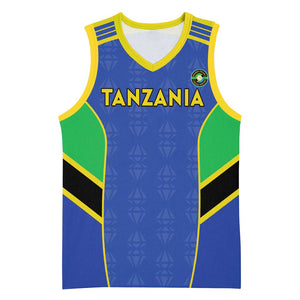 Afro Tanzania Football Custom Basketball Jersey Go Taifa Stars Go LT15