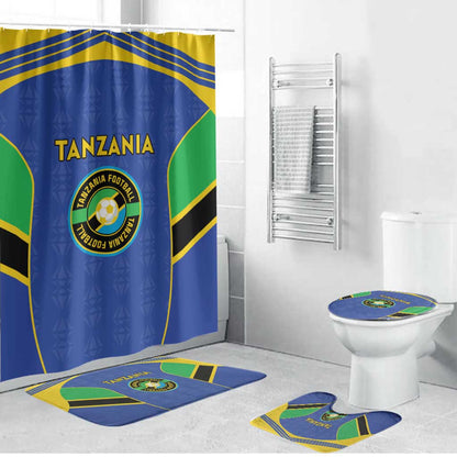 Tanzania Football Bathroom Set Go Taifa Stars Go