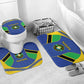 Tanzania Football Bathroom Set Go Taifa Stars Go
