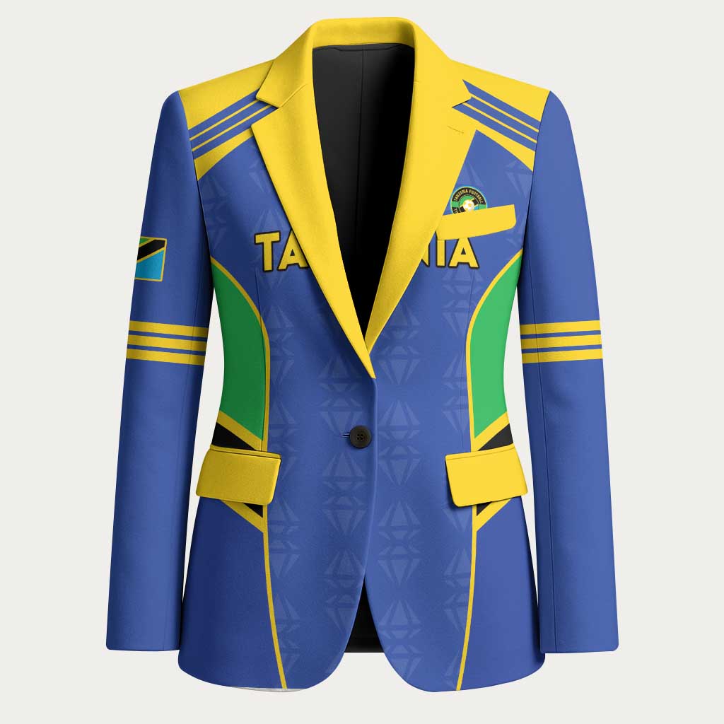 Custom Tanzania Football Blazer Go Taifa Stars Go