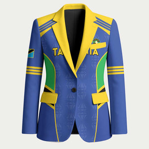 Custom Tanzania Football Blazer Go Taifa Stars Go