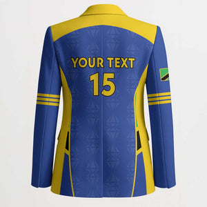 Custom Tanzania Football Blazer Go Taifa Stars Go
