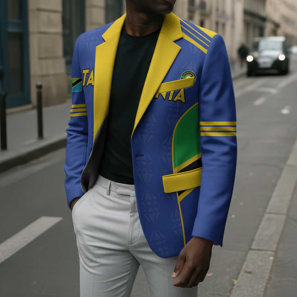 Custom Tanzania Football Blazer Go Taifa Stars Go