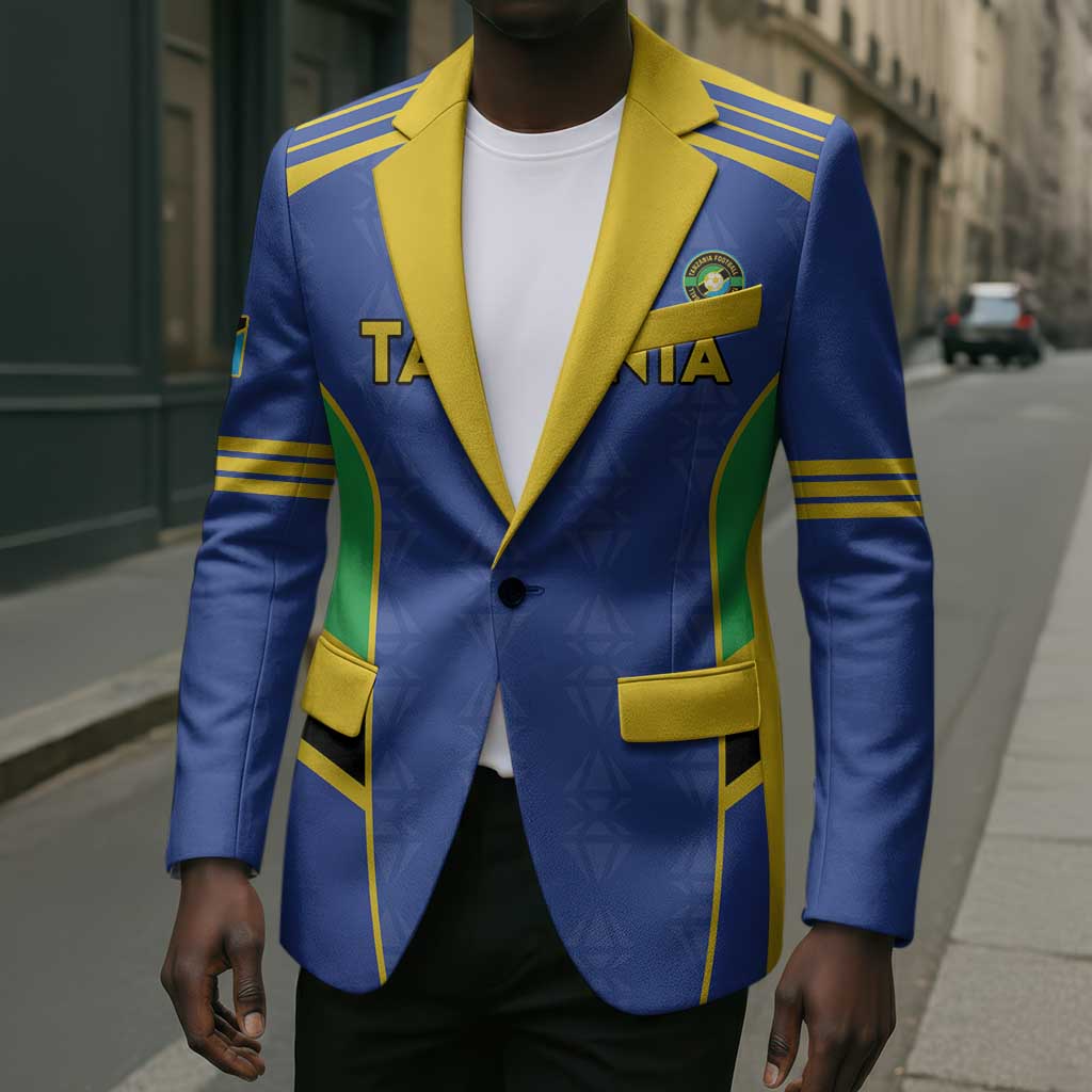 Custom Tanzania Football Blazer Go Taifa Stars Go