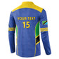 Custom Tanzania Football Button Sweatshirt Go Taifa Stars Go