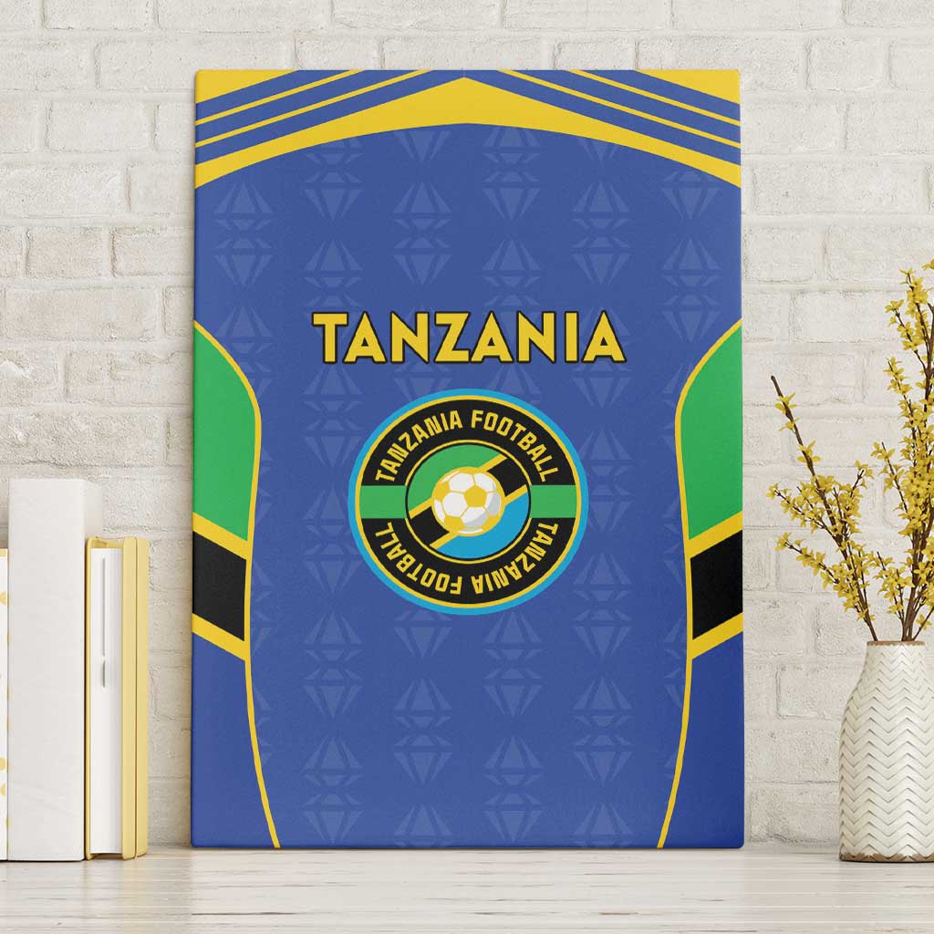 Afro Tanzania Football Canvas Wall Art Go Taifa Stars Go - African Pride