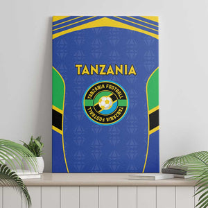Afro Tanzania Football Canvas Wall Art Go Taifa Stars Go - African Pride