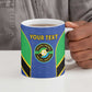Custom Tanzania Football Ceramic Mug Go Taifa Stars Go