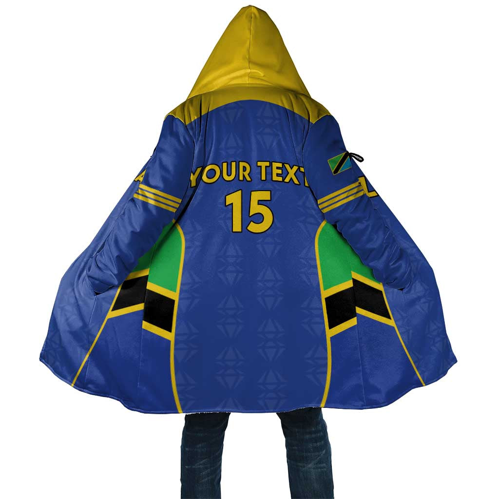 Custom Tanzania Football Cloak Go Taifa Stars Go