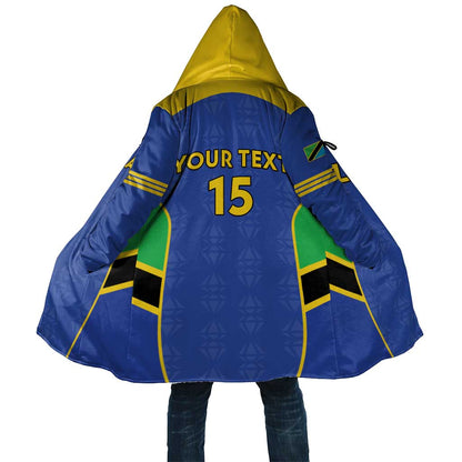 Custom Tanzania Football Cloak Go Taifa Stars Go
