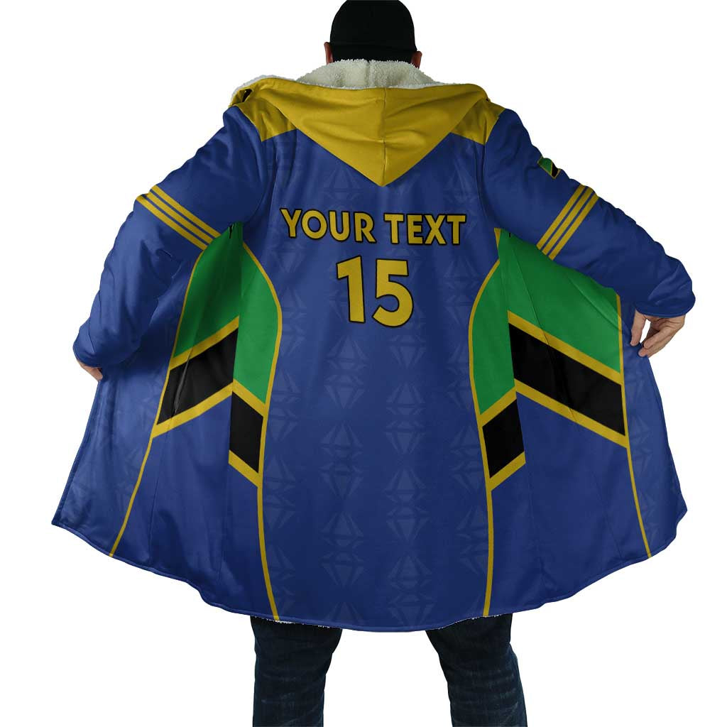 Custom Tanzania Football Cloak Go Taifa Stars Go