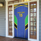 Custom Tanzania Football Door Cover Go Taifa Stars Go