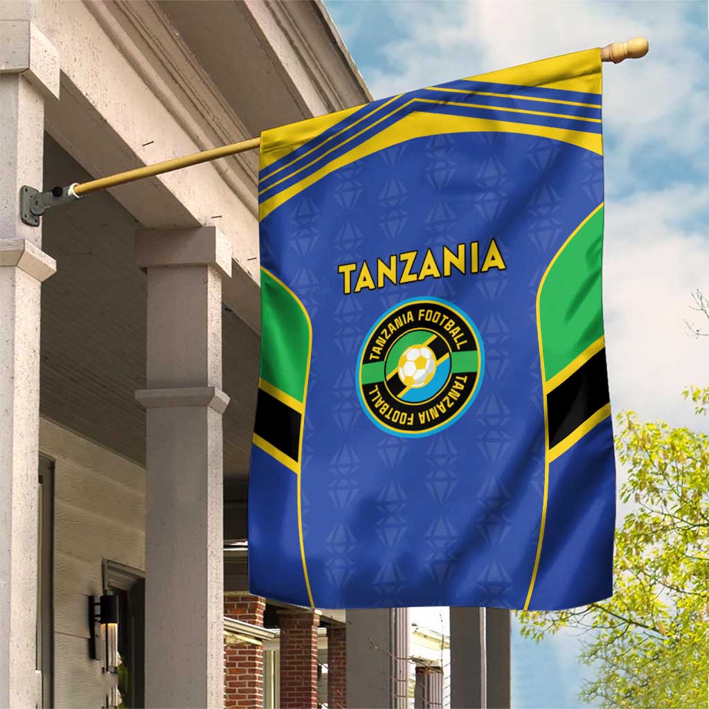 Afro Tanzania Football Garden Flag Go Taifa Stars Go - African Pride