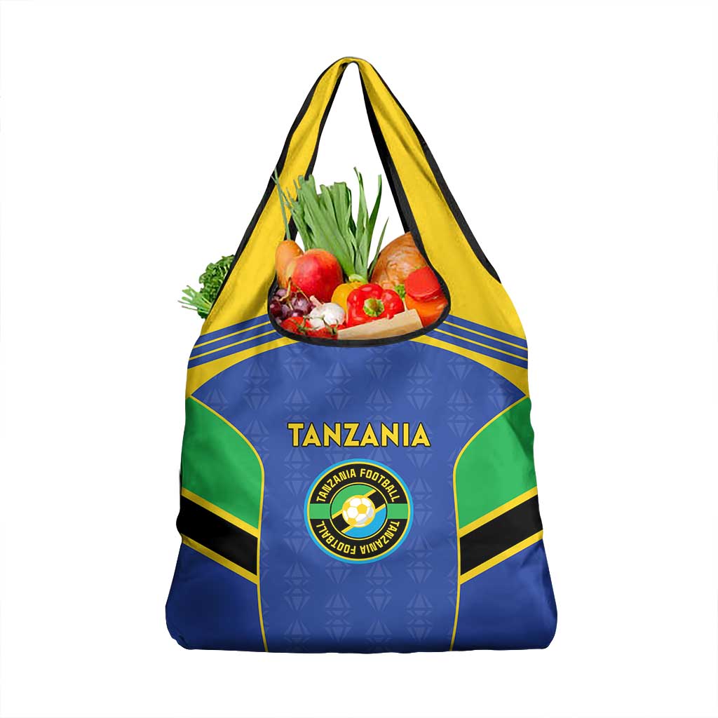Afro Tanzania Football Grocery Bag Go Taifa Stars Go - African Pride