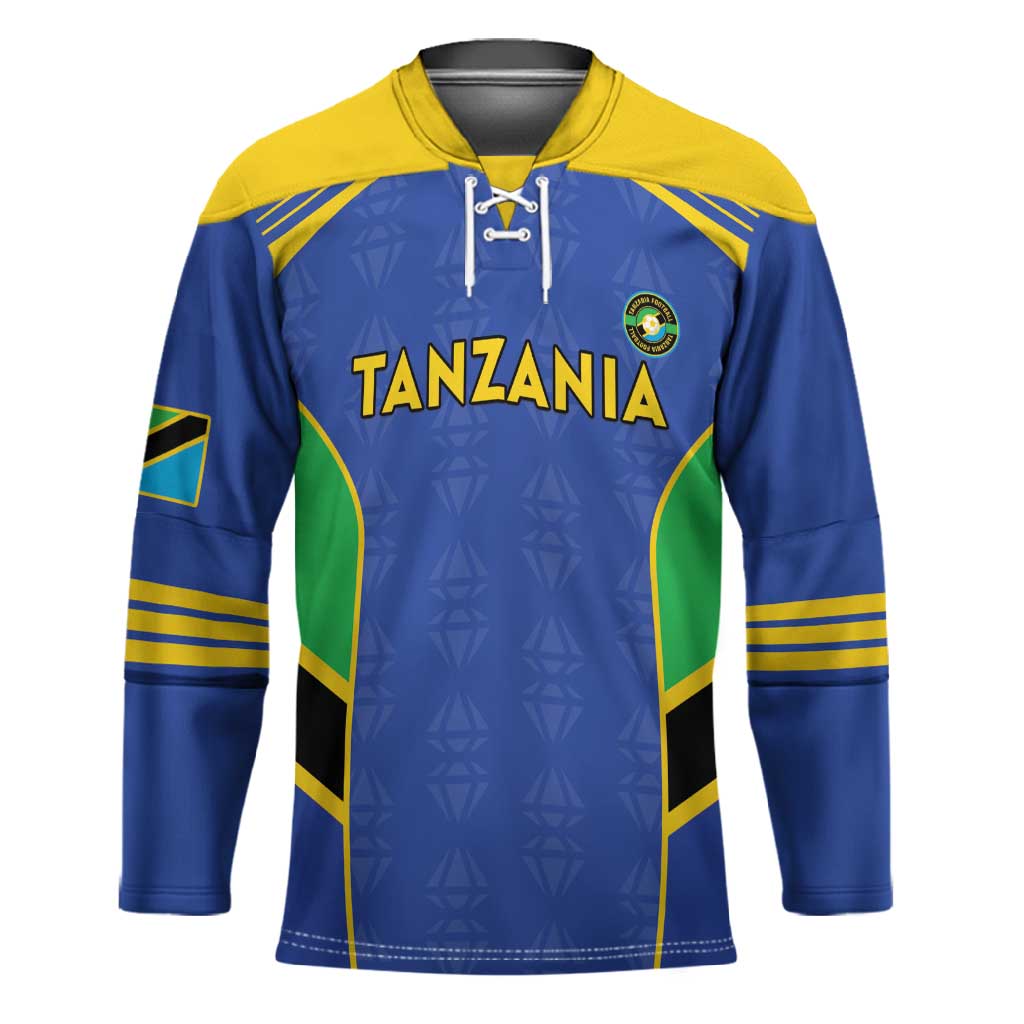 Custom Tanzania Football Hockey Jersey Go Taifa Stars Go