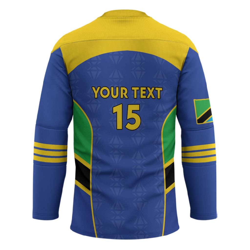 Custom Tanzania Football Hockey Jersey Go Taifa Stars Go
