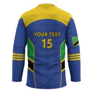 Custom Tanzania Football Hockey Jersey Go Taifa Stars Go