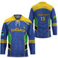 Custom Tanzania Football Hockey Jersey Go Taifa Stars Go