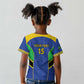 Afro Tanzania Football Custom Kid T shirt Go Taifa Stars Go - African Pride