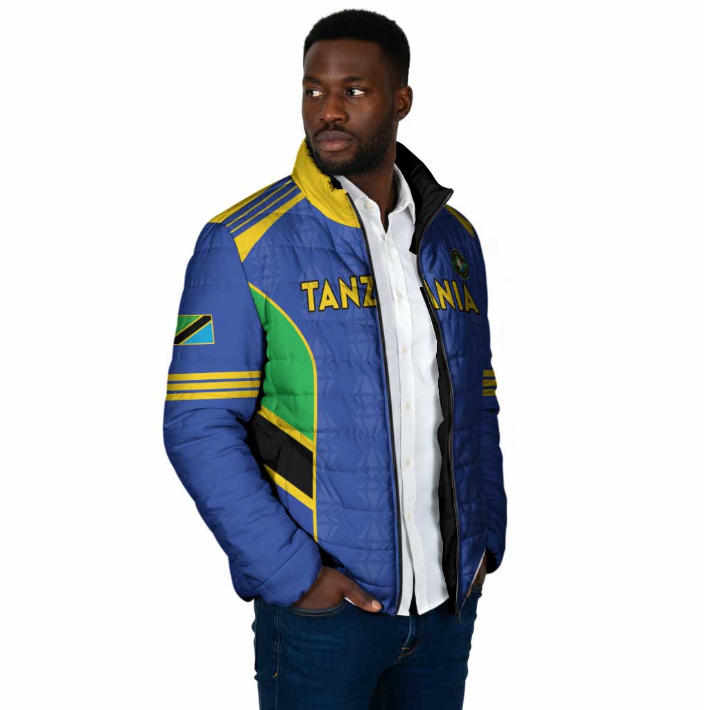 Custom Tanzania Football Padded Jacket Go Taifa Stars Go