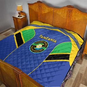Afro Tanzania Football Quilt Go Taifa Stars Go - African Pride