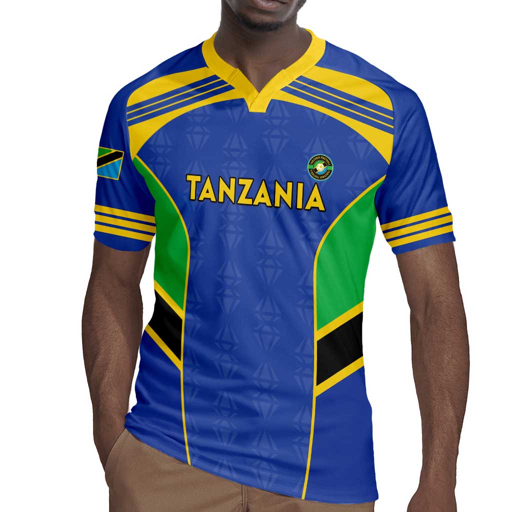 Afro Tanzania Football Custom Rugby Jersey Go Taifa Stars Go - African Pride