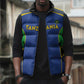 Custom Tanzania Football Sleeveless Puffer Jacket Go Taifa Stars Go