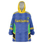 Afro Tanzania Football Custom Wearable Blanket Hoodie Go Taifa Stars Go - African Pride