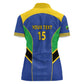 Afro Tanzania Football Custom Women Polo Shirt Go Taifa Stars Go - African Pride