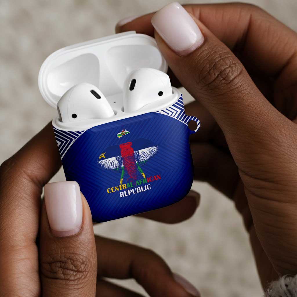 Central African Republic Football AirPods Case Go Champions