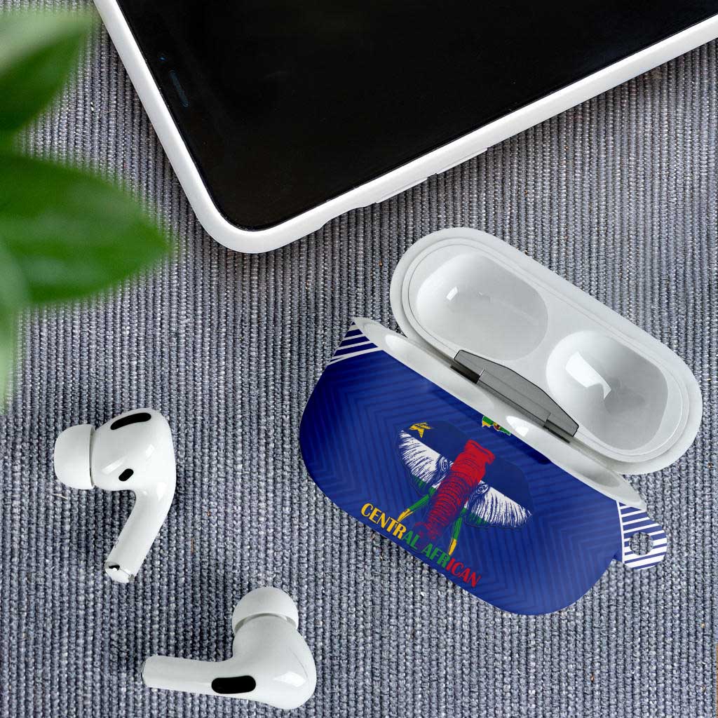 Central African Republic Football AirPods Case Go Champions