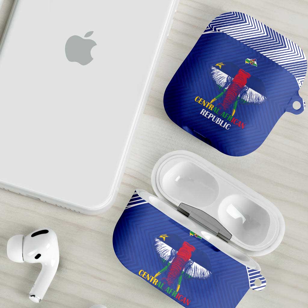 Central African Republic Football AirPods Case Go Champions