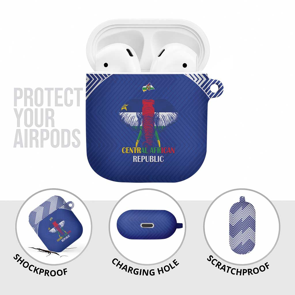 Central African Republic Football AirPods Case Go Champions
