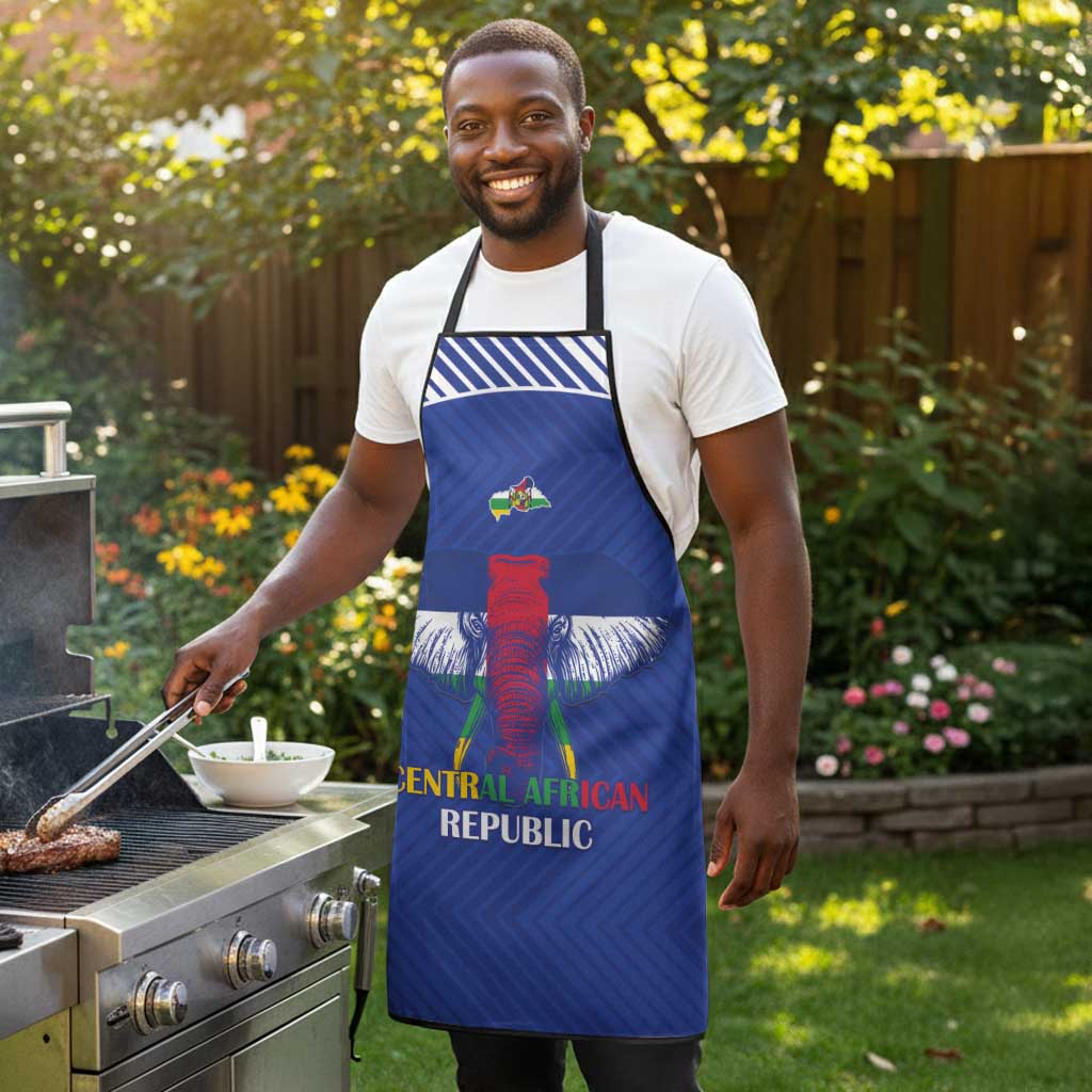 Central African Republic Football Apron Go Champions